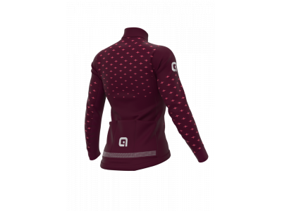 ALÉ PR-R STARS women&#39;s jersey, plum/fluo pink