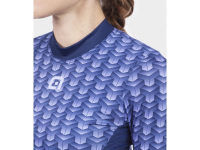 ALÉ Intimo Cubes Damen-T-Shirt, navy blue