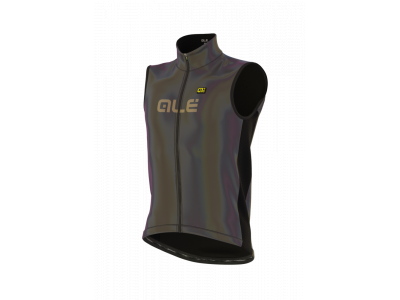 ALÉ GUSCIO IRIDESCENT REFLECTIVE VEST Weste, schillernd