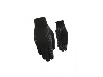 Handschuhe ALÉ SPIRALE UNDERGLOVES, schwarz