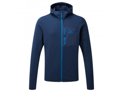 Mountain Equipment LUMIKO ZIP-T Fleece-Sweatshirt, mittelalterliches Blau