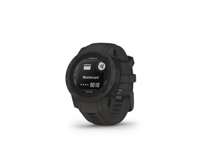 Garmin Instinct 2S Solar GPS watch, graphite