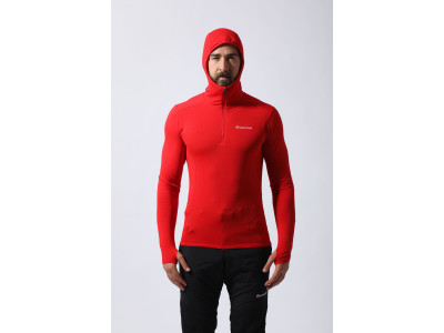 Montane ALLEZ MICRO HOODIE-ALPINE RED men&#39;s sweatshirt red