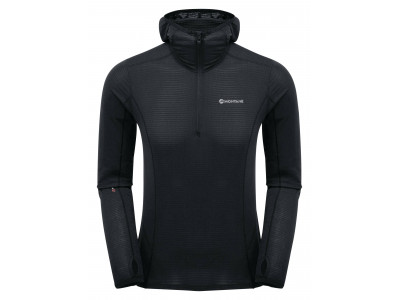 Montane ALLEZ MICRO HOODIE-BLACK Herren Hoodie schwarz