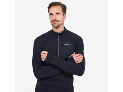 Montane ALPINE RAID PULL-ON-BLACK men&#39;s sweatshirt black