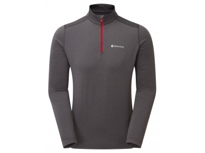 Montane DART THERMO ZIP NECK-SLATE men&amp;#39;s t-shirt gray