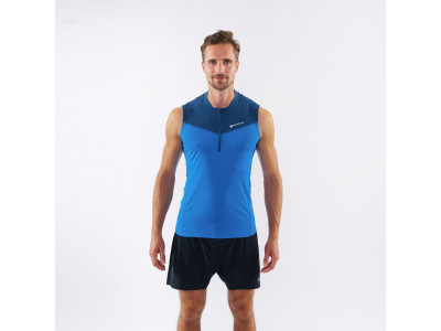Montane DRAGON ZIP TANK-ELECTRIC men&#39;s t-shirt blue