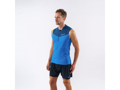 Montane DRAGON ZIP TANK-ELECTRIC men&#39;s t-shirt blue