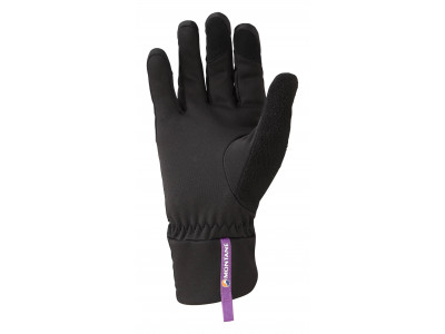 Damskie rękawiczki Montane FEM VIA TRAIL GLOVE w kolorze czarnym