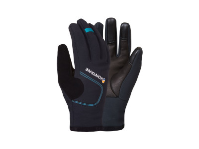 Damskie rękawiczki Montane FEM WINDJAMMER GLOVE-BLACK w kolorze czarnym