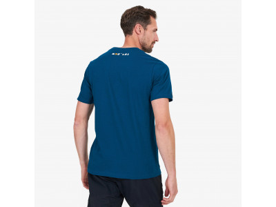 Montane GEOMETRY T-SHIRT-NARWHAL BLUE pánské triko modré
