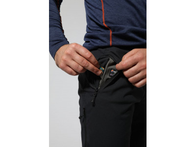 Montane TERRA STRETCH REG nohavice, čierna