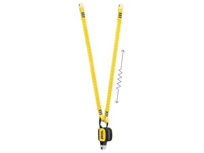 Anticadere Petzl ABSORBICA-Y, 150 cm, negru/galben