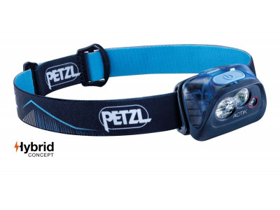 Petzl ACTIK Stirnlampe, blau