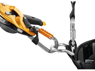 Petzl AMD TRIACT LOCK carabiner with automatic safety
