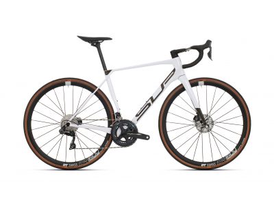 Superior X-ROAD Team Issue Di2 bicykel, gloss white/hologram black