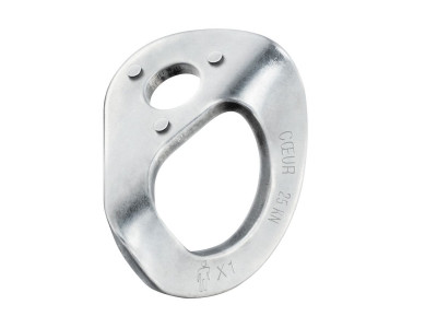 Placă Petzl COEUR STAINLESS 10 mm STAINLESS