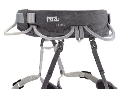 Petzl CORAX 1 climbing harness, gray