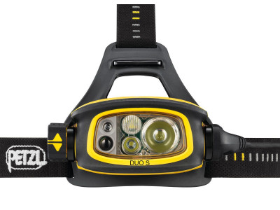 Petzl DUO S headlamp, black/yellow