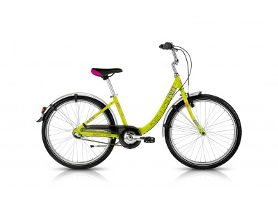 Kellys Maggie galben, bicicleta pentru copii