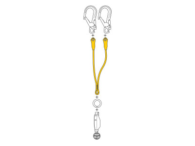 Petzl JANE Y Bucla de acostare de 60 cm