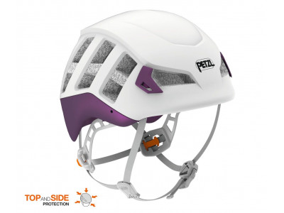 Petzl METEOR helmet, white/purple