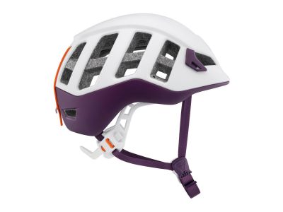 Petzl METEORA women's helmet, white/purple