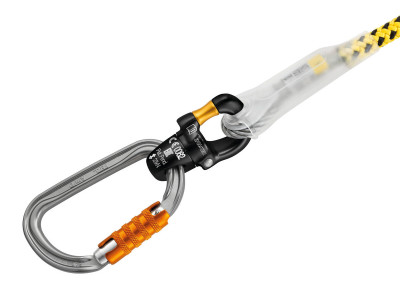 Petzl MICROFLIP safety system with steel cable 2.5 m