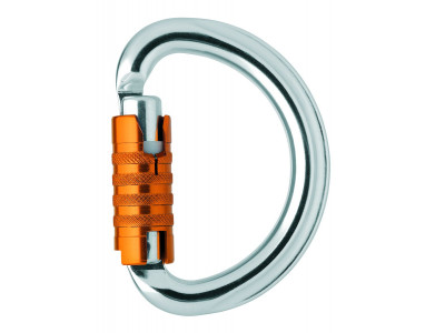 Petzl OMNI TRIACT LOCK multi-directional carabiner with automatic safety