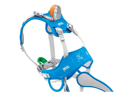 Petzl OUISTITI combination. child harness, blue
