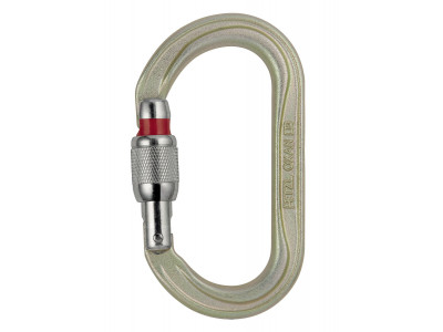 Petzl OXAN SCREW LOCK steel screw carabiner