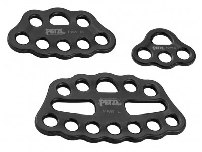Petzl PAW S anchor plate small, black
