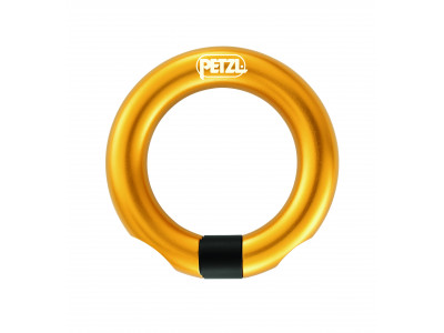 Wielokierunkowy zdejmowany pierścień Petzl RING OPEN w kolorze żółtym