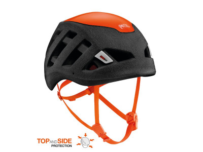 Petzl SIROCCO schwarz-orange Mountainbike. Helm