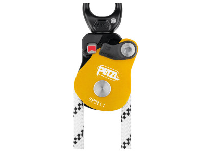 Petzl SPIN L1 pulley with swivel hinge