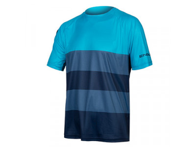 Endura SingleTrack Core T Herrentrikot kurzarm Electric Blue