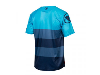 Męska koszulka rowerowa Endura SingleTrack Core T z krótkim rękawem Electric Blue