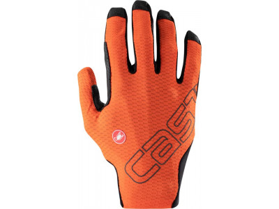 Castelli UNLIMITED LF gloves, orange rust