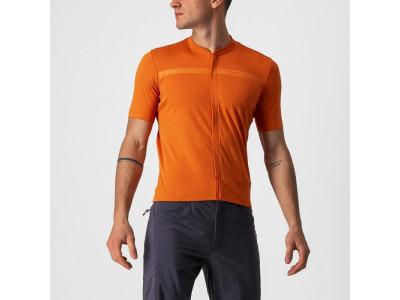 Castelli UNLIMITED ALLROAD jersey, orange rust