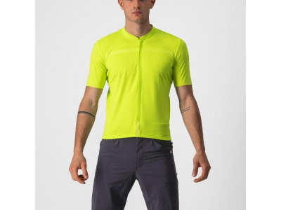 Tricou Castelli UNLIMITED ALLROAD, electric lime