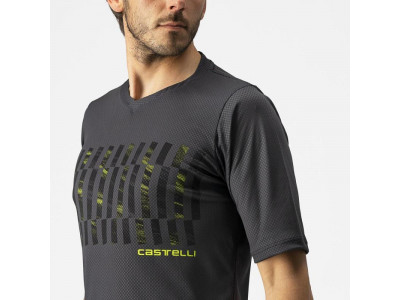 Castelli TRAIL TECH koszulka rowerowa, ciemnoszara