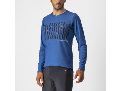 Castelli TRAIL TECH koszulka rowerowa, kobaltowo-niebieska