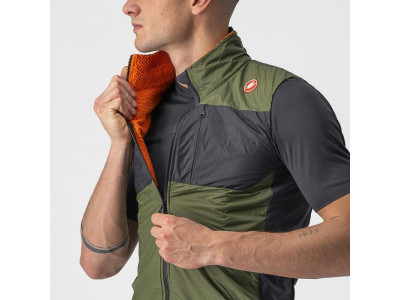 Castelli UNLIMITED PUFFY vest, military green
