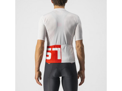 Castelli DOWNTOWN jersey white/red