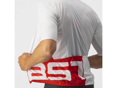 Castelli DOWNTOWN jersey white/red