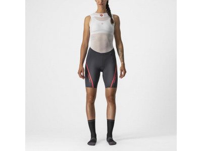 Castelli VELOCISSIMA 3 women&amp;#39;s shorts, dark grey/pink