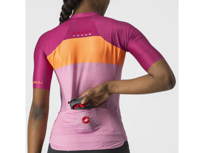Castelli AERO PRO W women&#39;s jersey pink / magenta