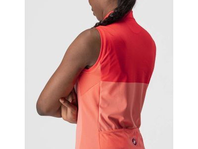 Castelli VELOCISSIMA women's jersey, coral/pink