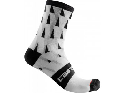 Castelli PENDIO 12 Socken, schwarz/weiß