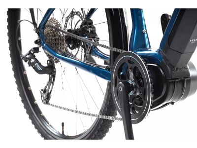 Bicicleta electrica Levit Musca MX 630 28, albastru inchis perlat